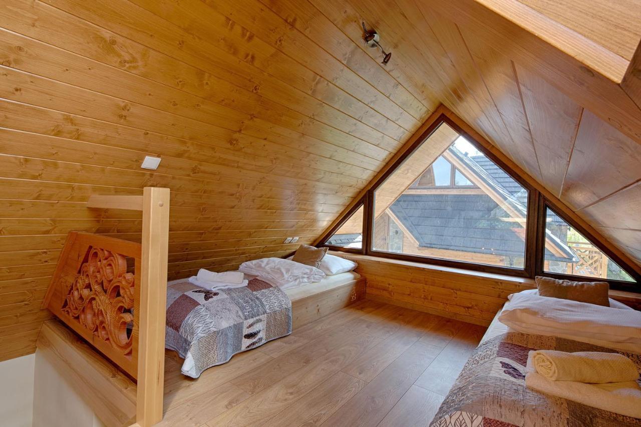 자코파네 Tatrzanskie Echo Domki Regionalne Z Dwoma Lazienkami, Placem Zabaw I Przepieknym Widokiem Na Tatry 빌라 외부 사진